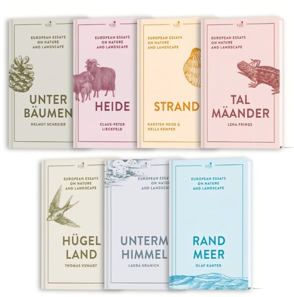 7 x EUROPEAN ESSAYS 2023 mit Zeichnung “STRAND”